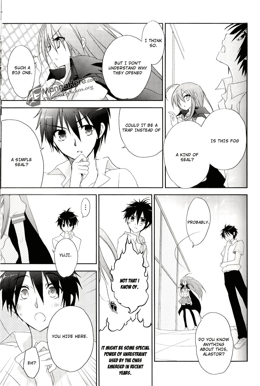 Shakugan no Shana Chapter 53 page 8 - Chapter 53: Another World in The Fog