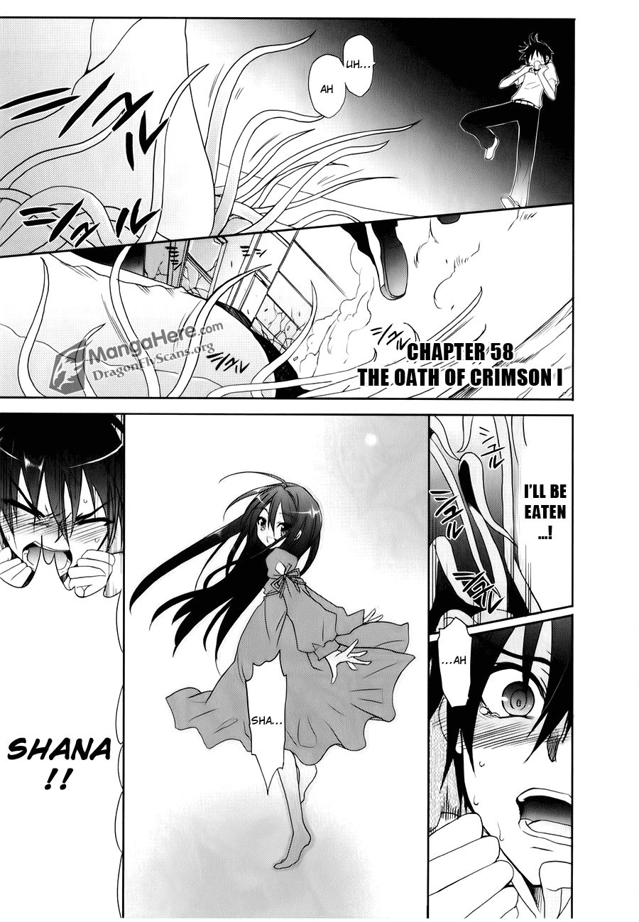 Shakugan no Shana Chapter 58 page 1 - Chapter 58: The Oath of Crimson