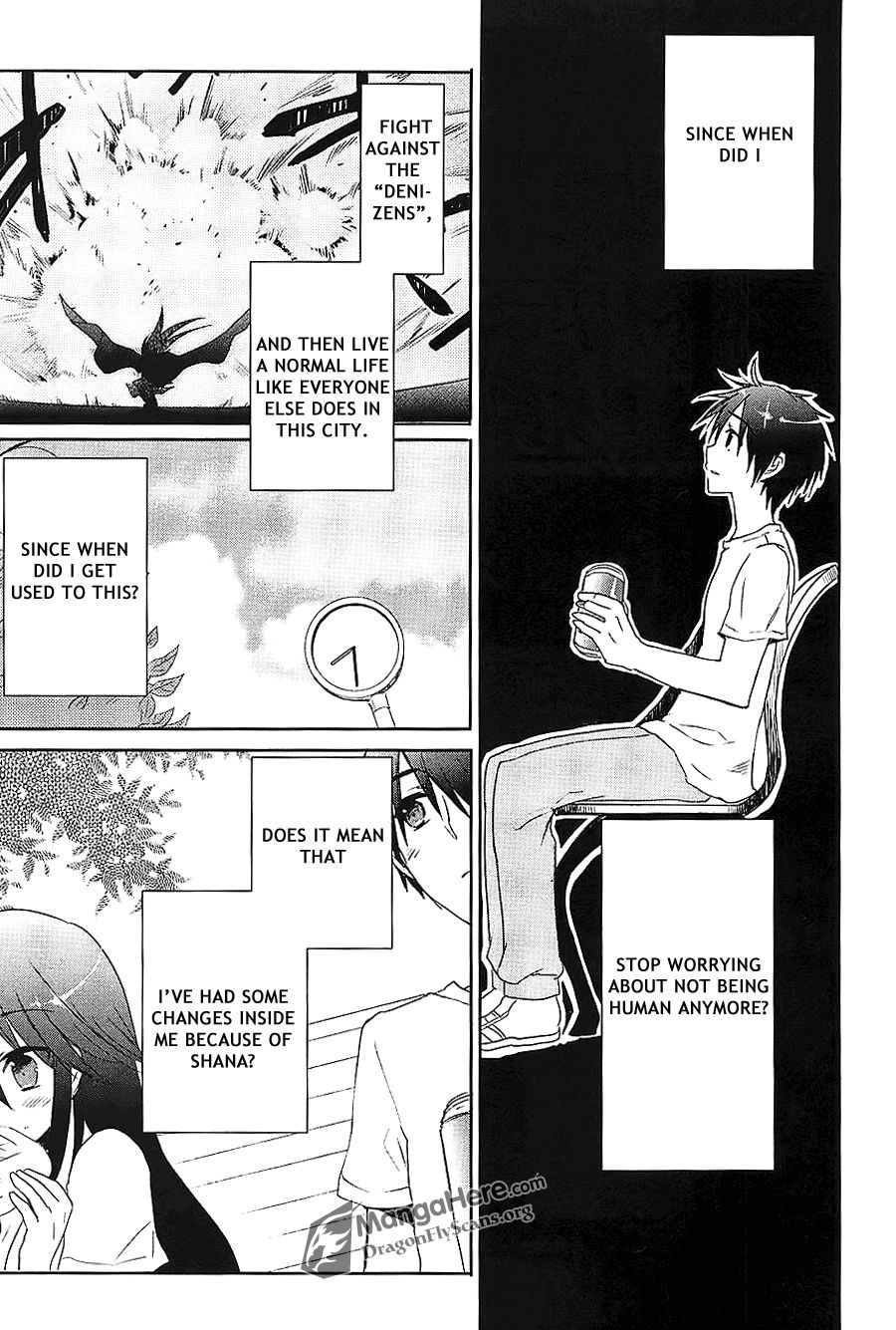 Shakugan no Shana Chapter 68 page 33 - Chapter 68: The End of the Aizen Siblings -- Part IX [END]