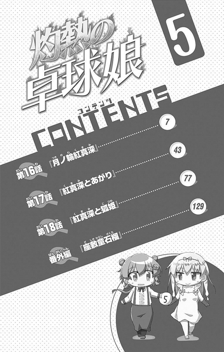 Shakunetsu no Takkyu Musume Chapter 18.6 page 4 - Chapter 18.6: Volume 5 Extras