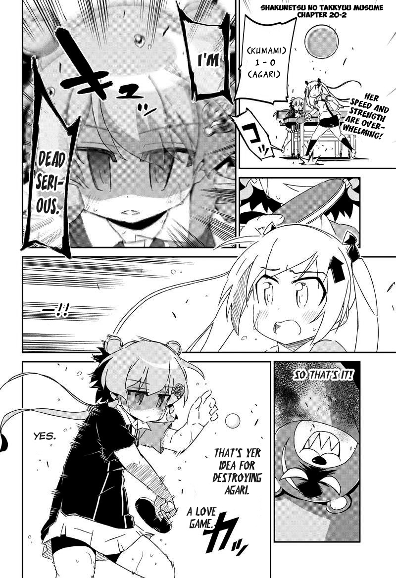 Shakunetsu no Takkyu Musume Chapter 20.2 page 1 - Chapter 20.2: Love Game (2)