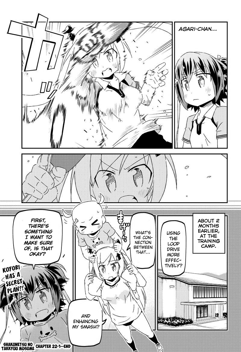 Shakunetsu no Takkyu Musume Chapter 22.1 page 13 - Chapter 22.1: 100% Agari (1)