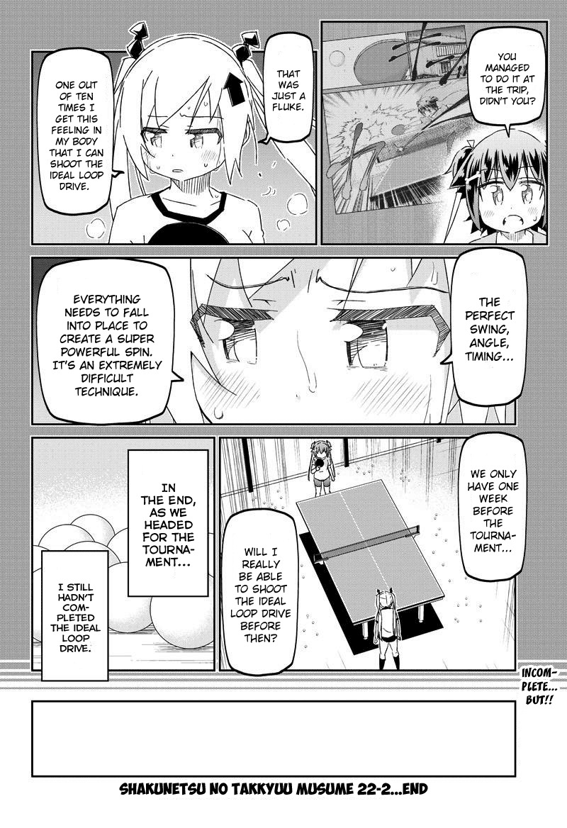 Shakunetsu no Takkyu Musume Chapter 22.2 page 19 - Chapter 22.2: 100% Agari (2)