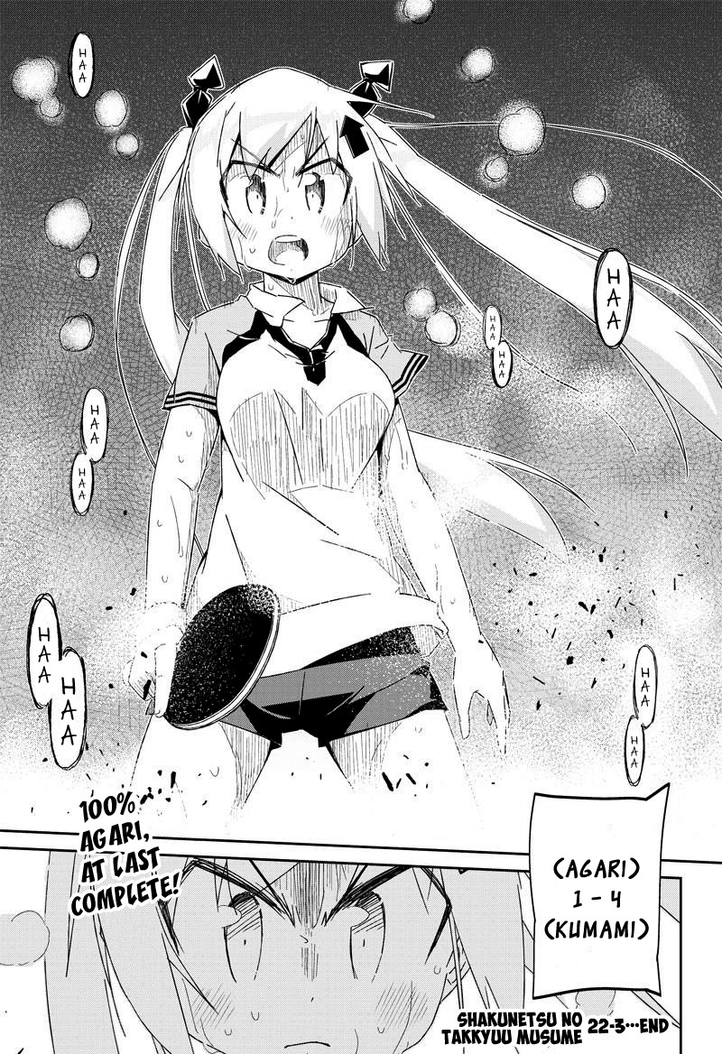 Shakunetsu no Takkyu Musume Chapter 22.3 page 30 - Chapter 22.3: 100% Agari (3)