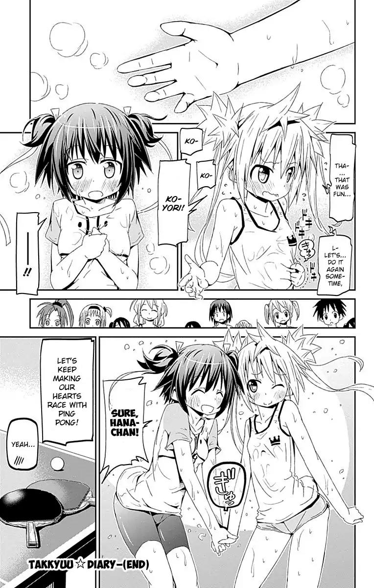 Shakunetsu no Takkyu Musume Chapter 22.5 page 45 - Chapter 22.5: Takkyuu Diary (Oneshot)