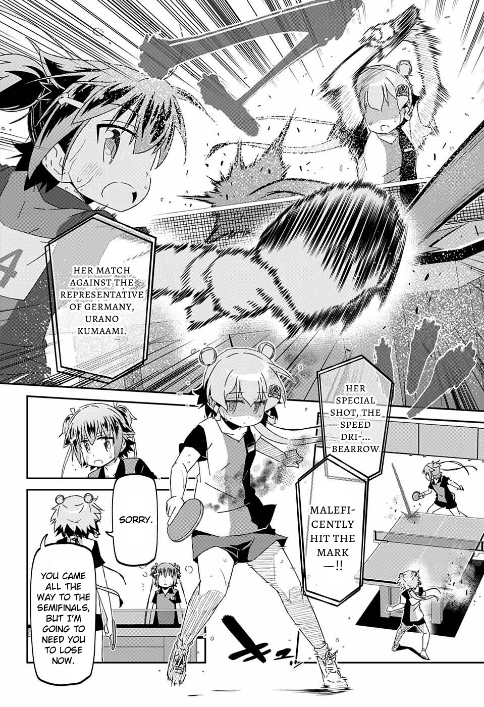 Shakunetsu no Takkyu Musume Chapter 27.5 page 11 - Chapter 27.5: The Table Tennis World Tournament