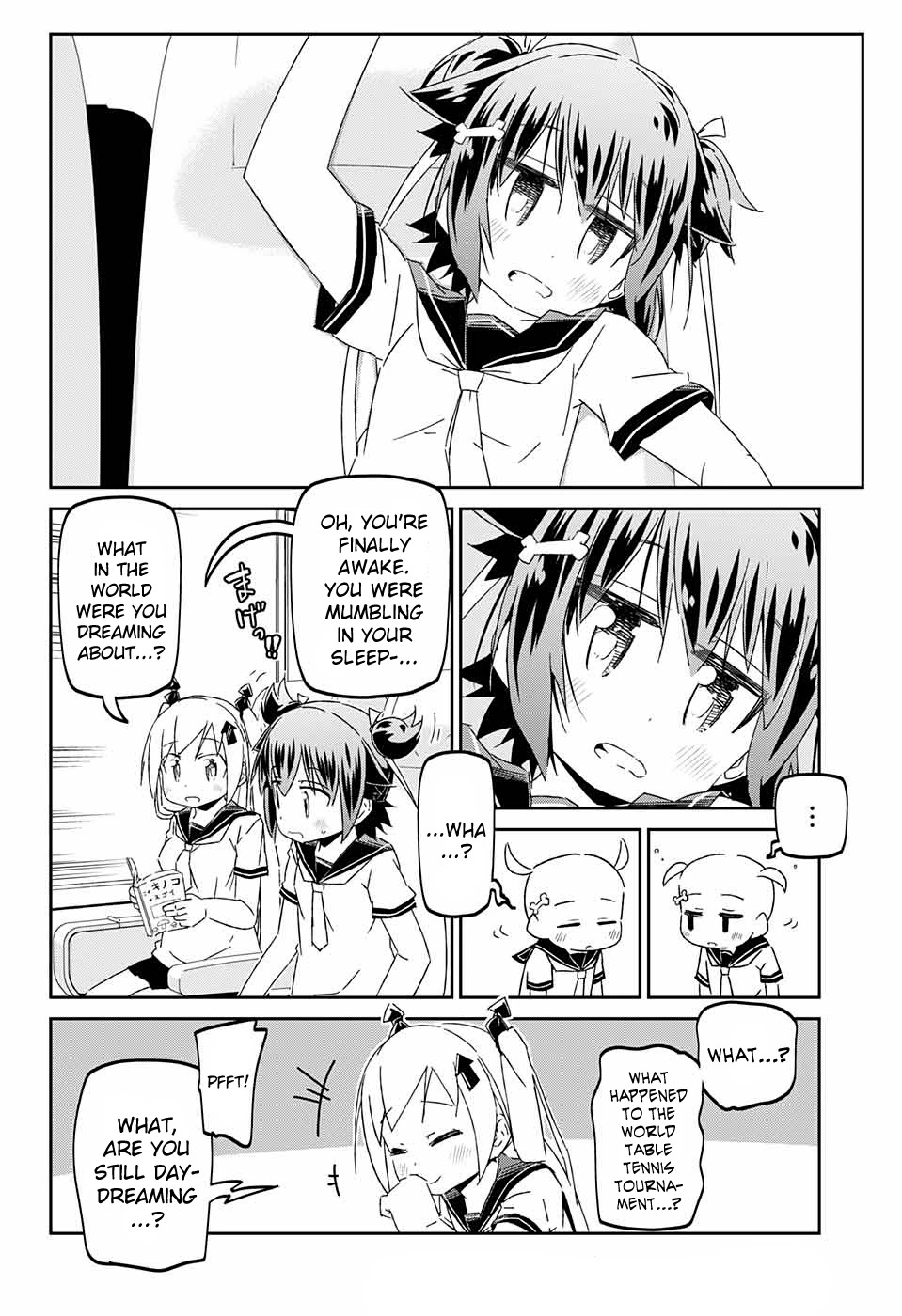 Shakunetsu no Takkyu Musume Chapter 27.5 page 21 - Chapter 27.5: The Table Tennis World Tournament
