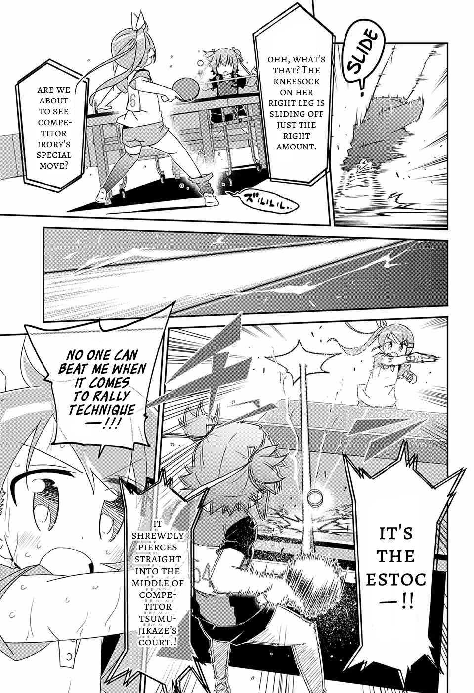 Shakunetsu no Takkyu Musume Chapter 27.5 page 8 - Chapter 27.5: The Table Tennis World Tournament