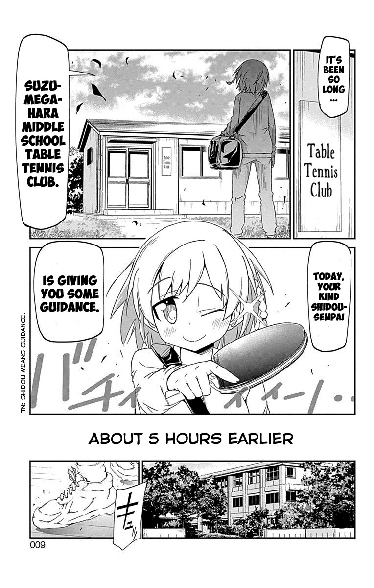 Shakunetsu no Takkyu Musume Chapter 7.5 page 3 - Chapter 7.5: Shidou-senpai