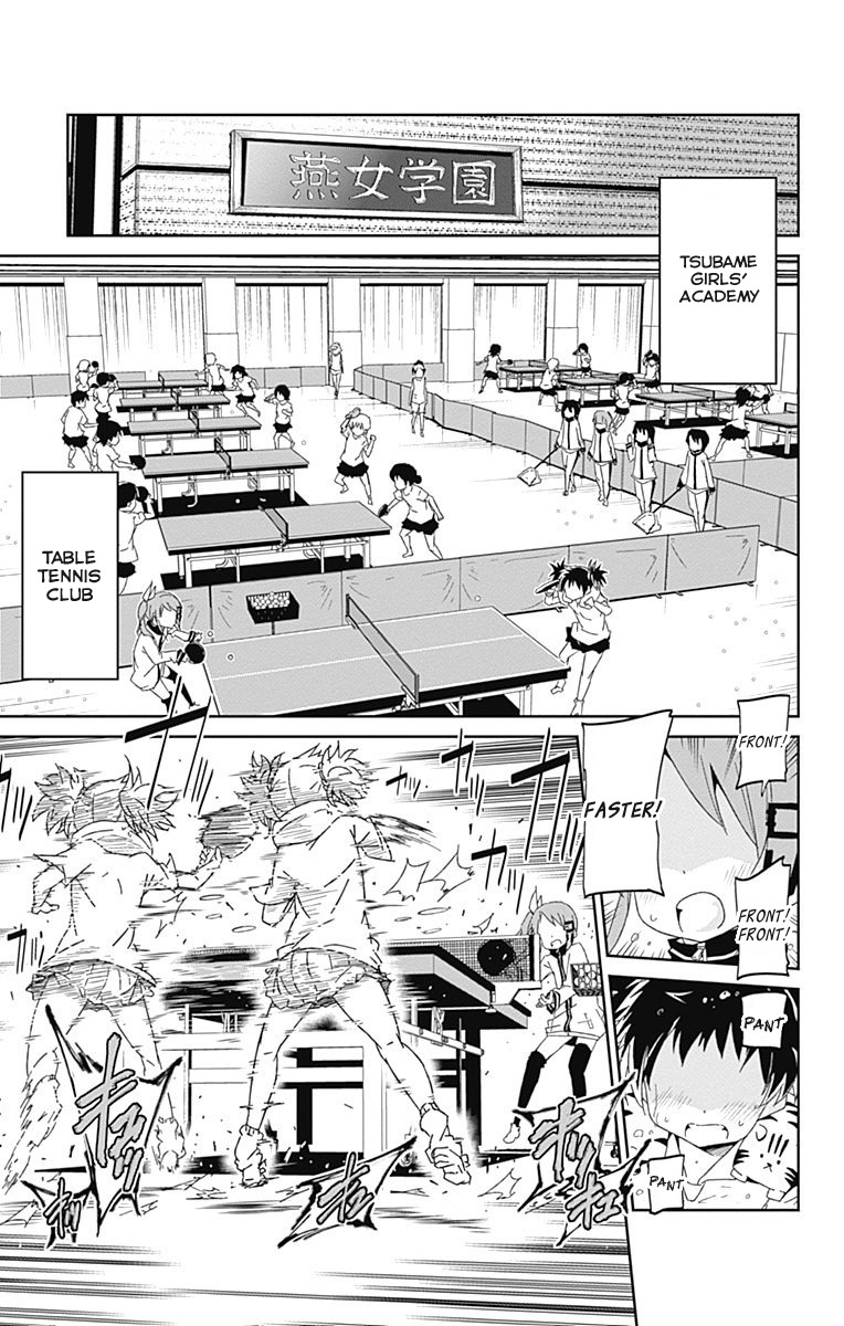 Shakunetsu no Takkyu Musume Chapter 7 page 17 - Chapter 7: Tsubame Girls' Academy's Table Tennis Club