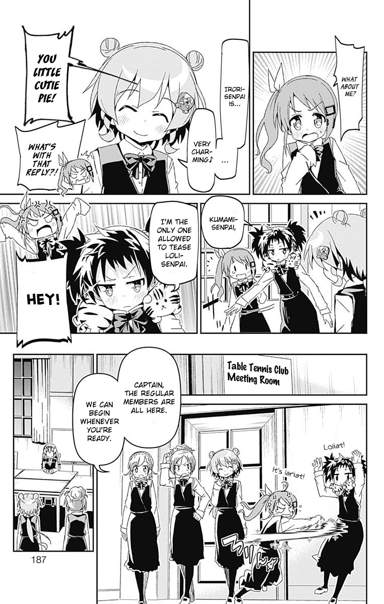 Shakunetsu no Takkyu Musume Chapter 7 page 23 - Chapter 7: Tsubame Girls' Academy's Table Tennis Club