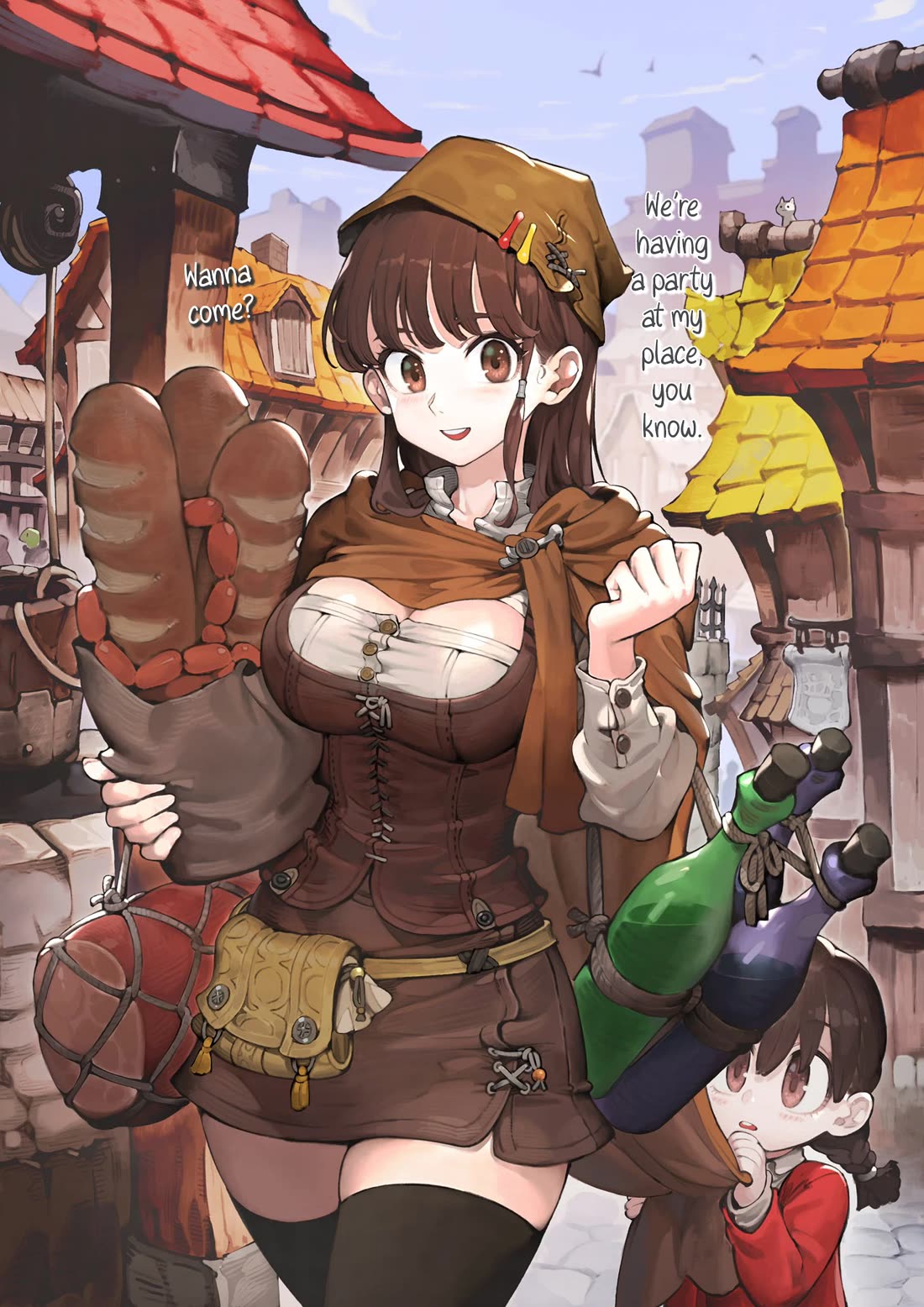 Shall We Form a Party? Chapter 11 page 1 - Chapter 11: Villager-chan