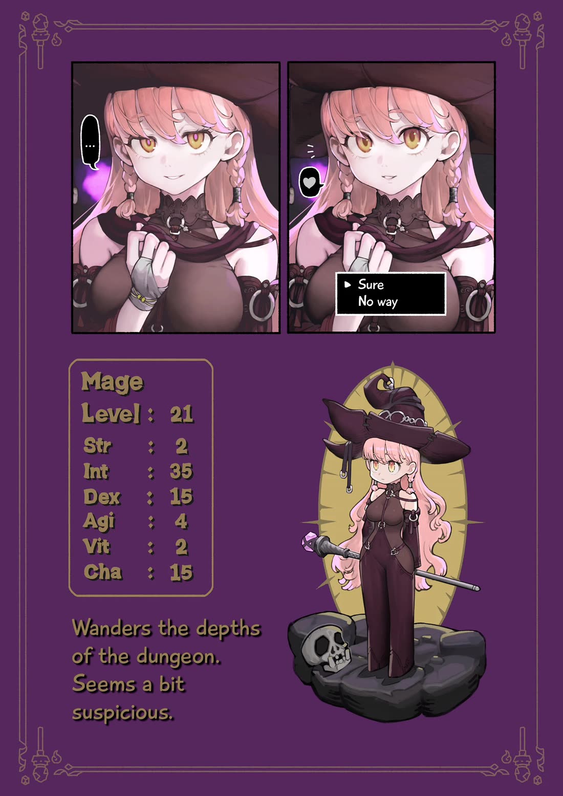 Shall We Form a Party? Chapter 3 page 2 - Chapter 3: Mage-chan