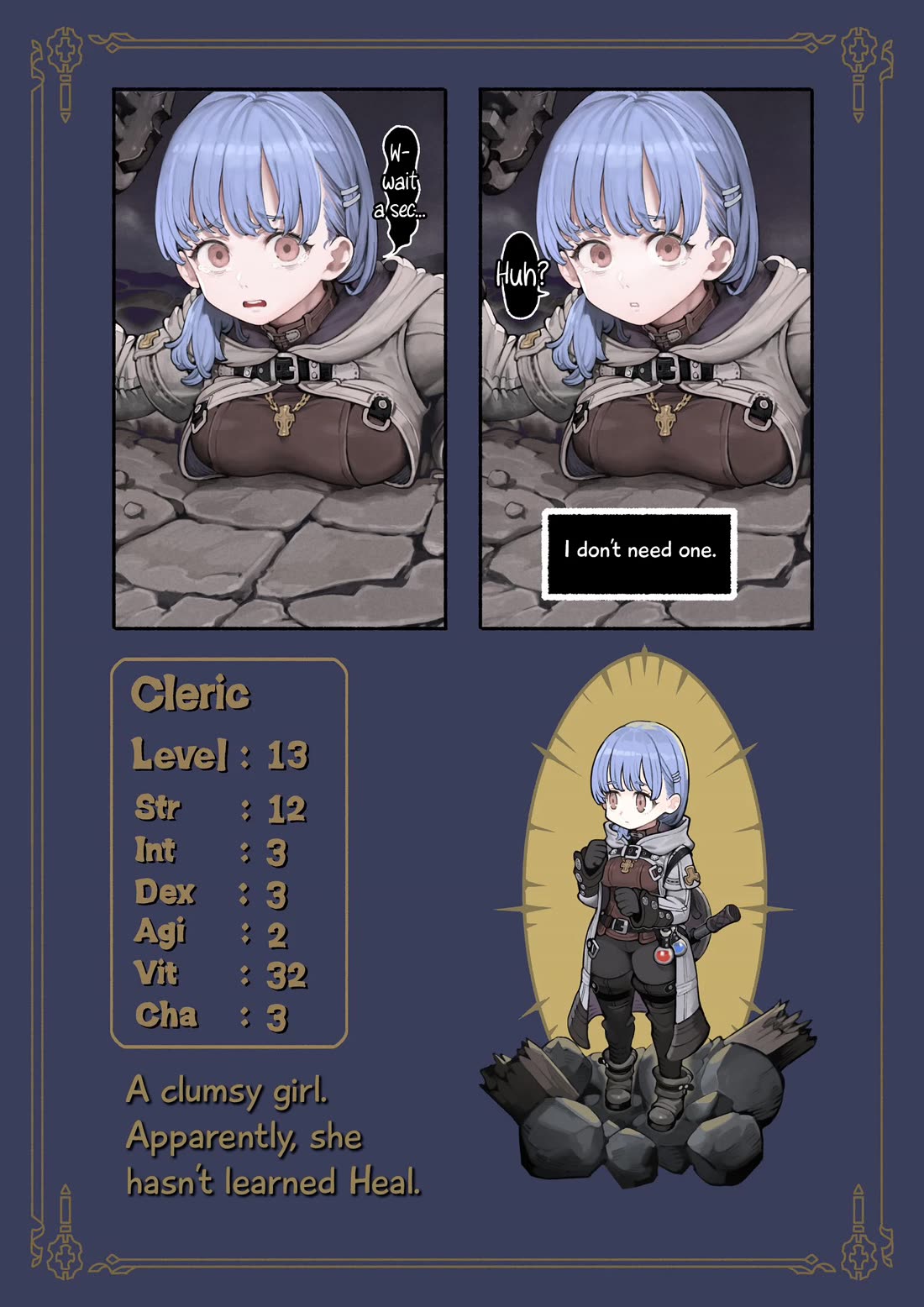 Shall We Form a Party? Chapter 4 page 2 - Chapter 4: Cleric-chan