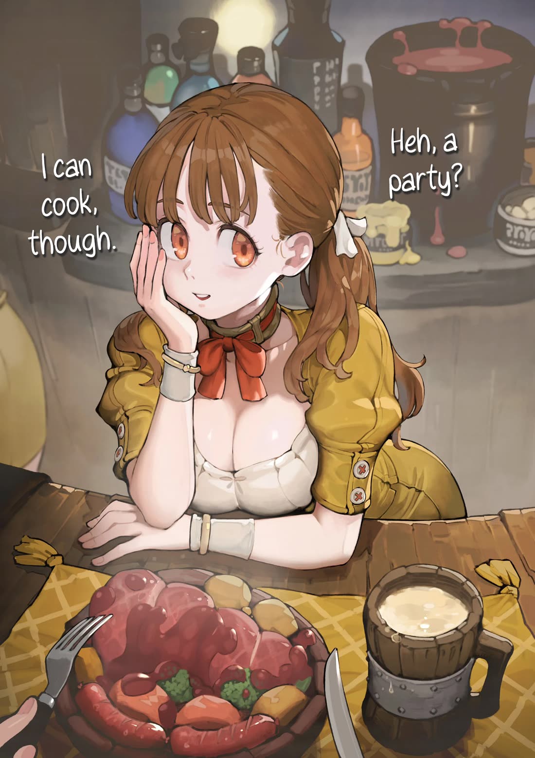 Shall We Form a Party? Chapter 7 page 1 - Chapter 7: Chef-chan