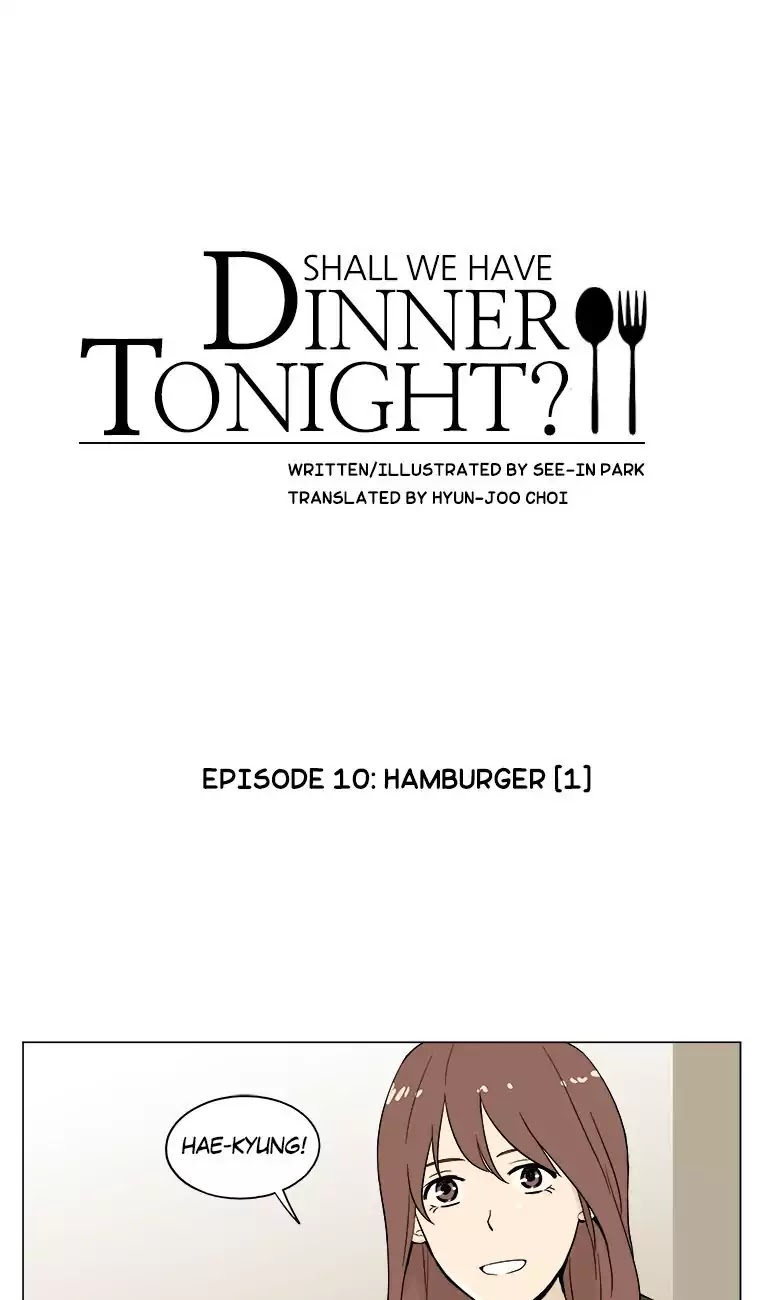 Shall We Have Dinner Tonight? Chapter 10 page 5 - Chapter 10: Hamburger (1)
