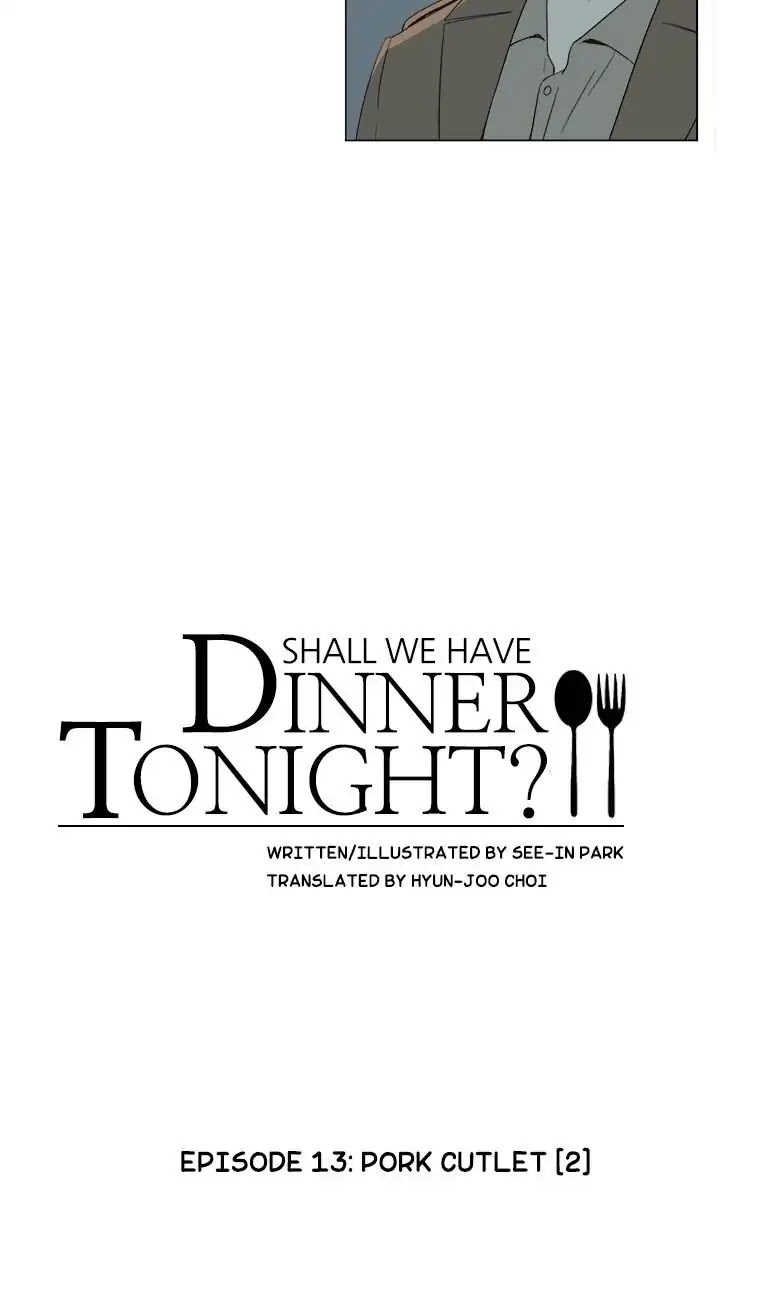 Shall We Have Dinner Tonight? Chapter 13 page 3 - Chapter 13: Pork Cutlet (2)