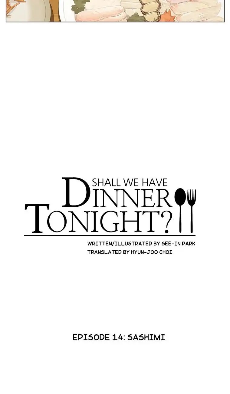 Shall We Have Dinner Tonight? Chapter 14 page 3 - Chapter 14: Sashimi