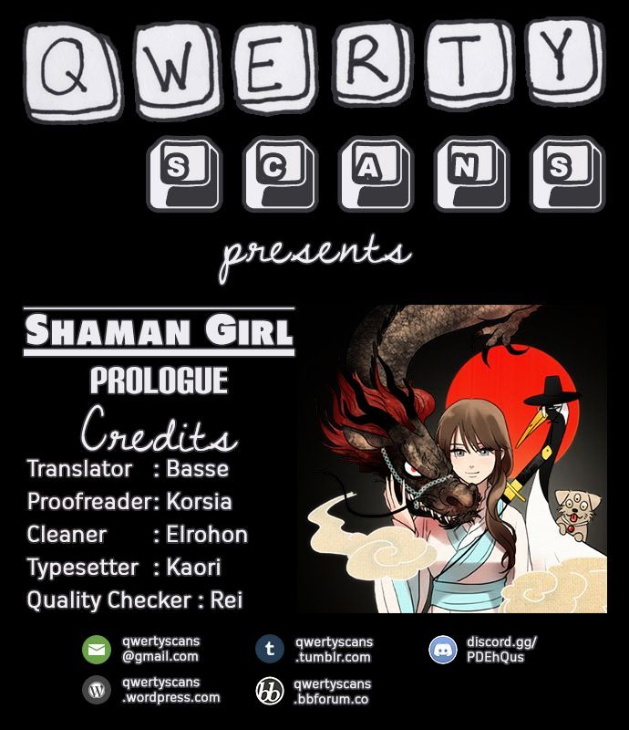 Shaman Girl Chapter 0 page 1 - Chapter 0 : Prologue