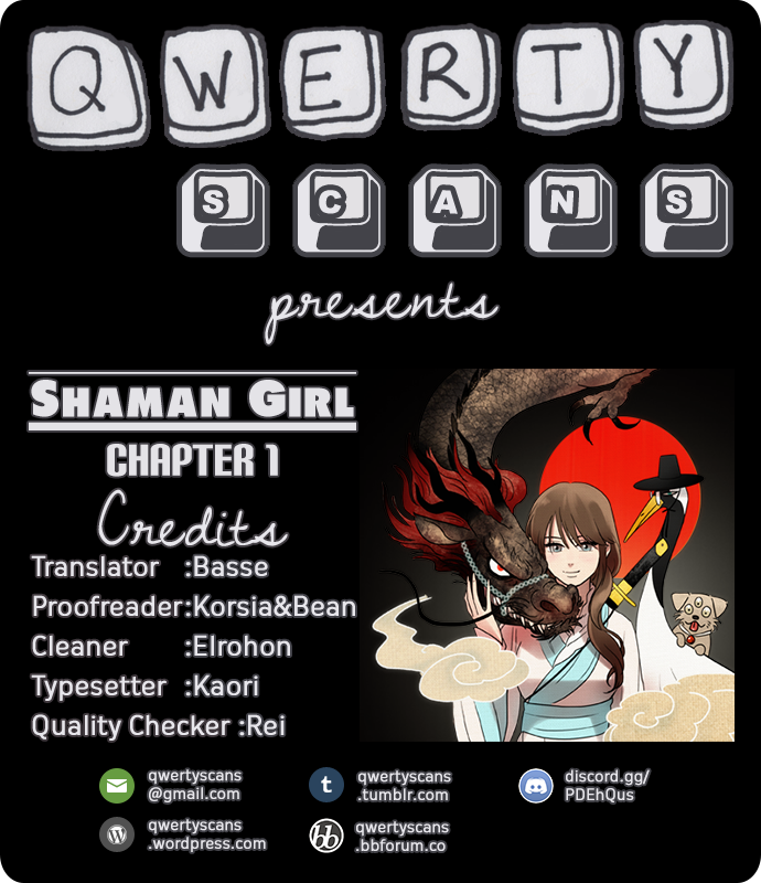 Shaman Girl Chapter 1 page 1 - Chapter 1: Kidnapped