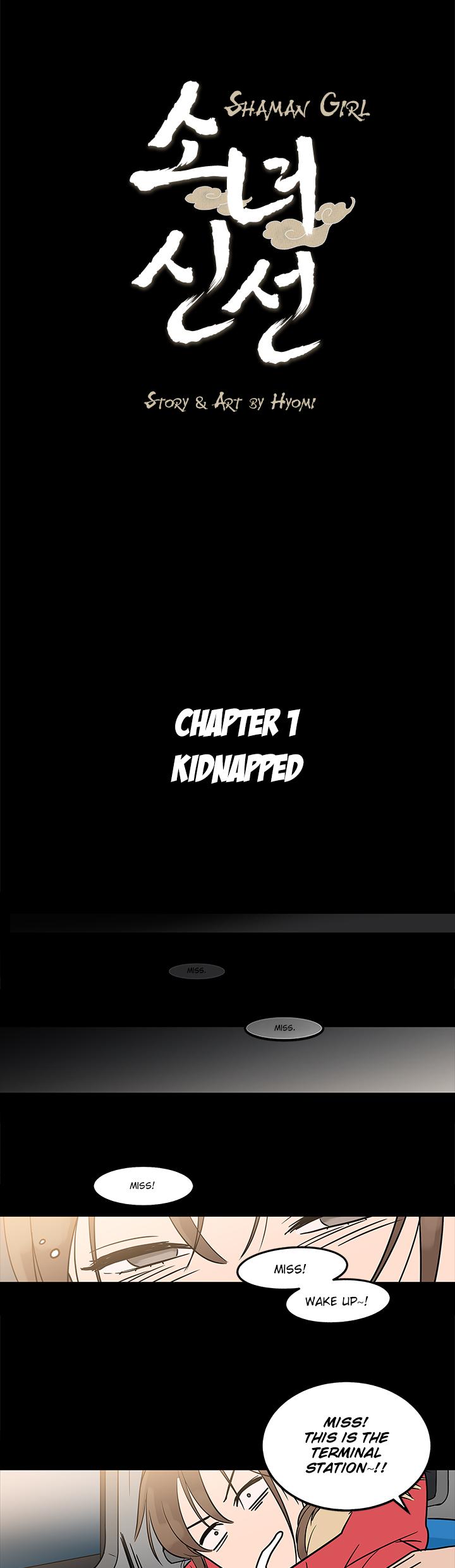 Shaman Girl Chapter 1 page 8 - Chapter 1: Kidnapped