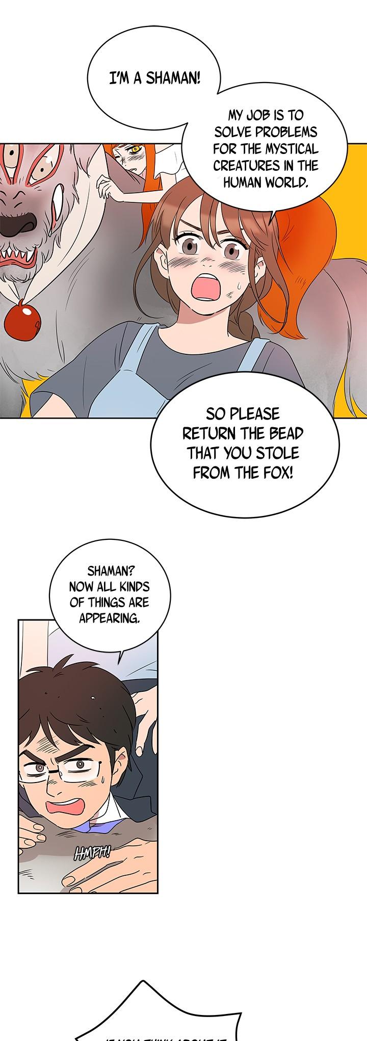 Shaman Girl Chapter 11 page 14 - Chapter 11: A Realtor who Realized the land After swallowing the Fox’s bead 6