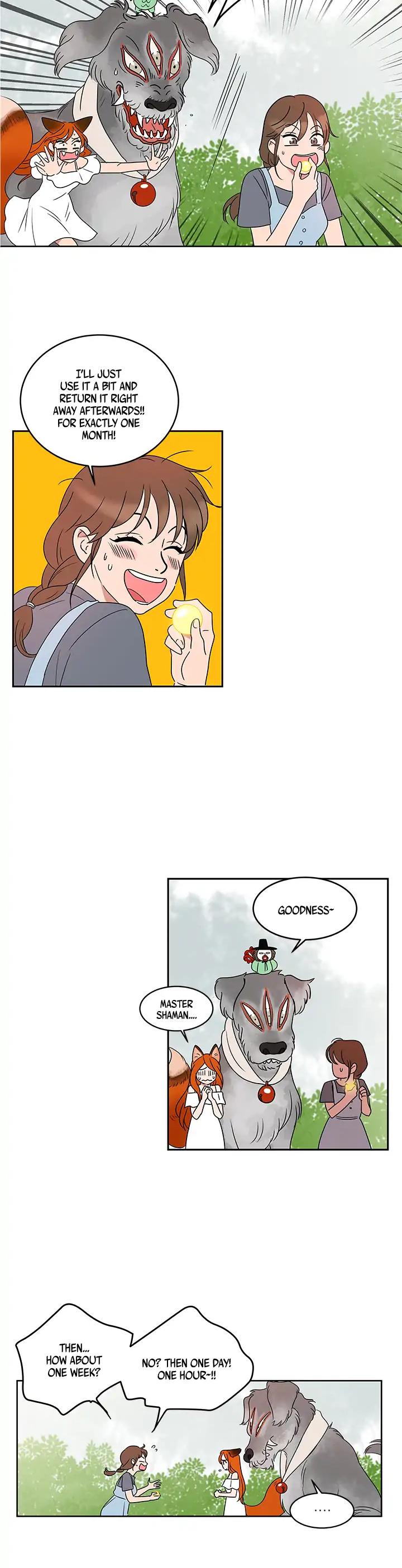 Shaman Girl Chapter 12 page 14 - Chapter 12: A Realtor who Realized the land After swallowing the Fox’s bead 7