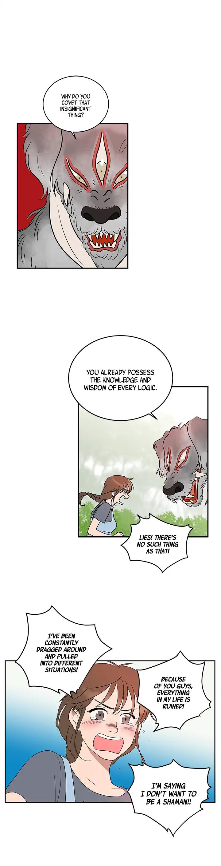 Shaman Girl Chapter 12 page 15 - Chapter 12: A Realtor who Realized the land After swallowing the Fox’s bead 7