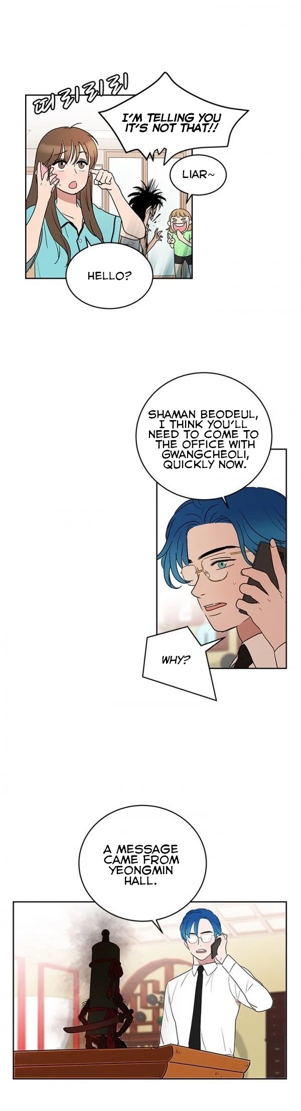 Shaman Girl Chapter 23 page 10 - Chapter 23: A Message From Yeongmin Hall
