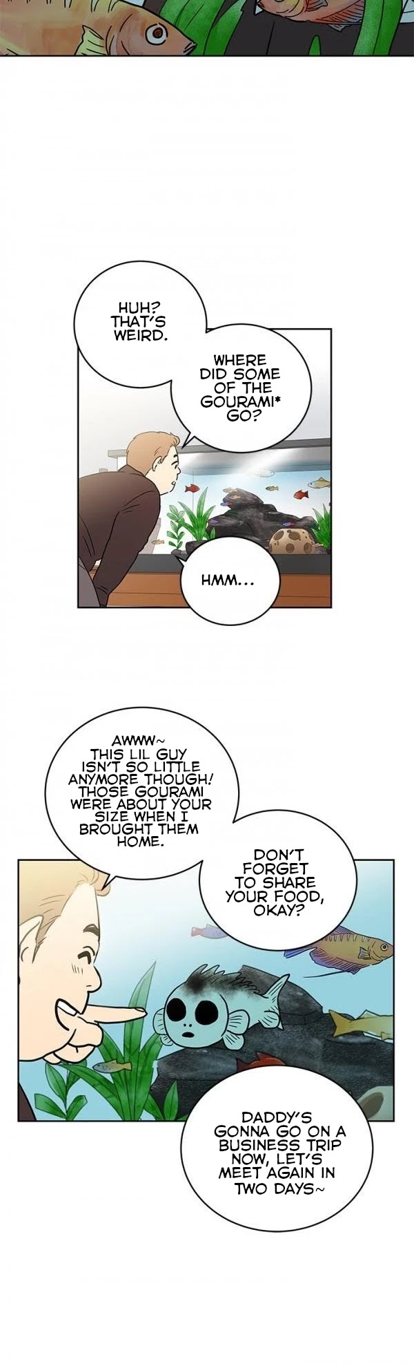 Shaman Girl Chapter 24 page 12 - Chapter 24: The Tale of the Human-Faced Fish.
