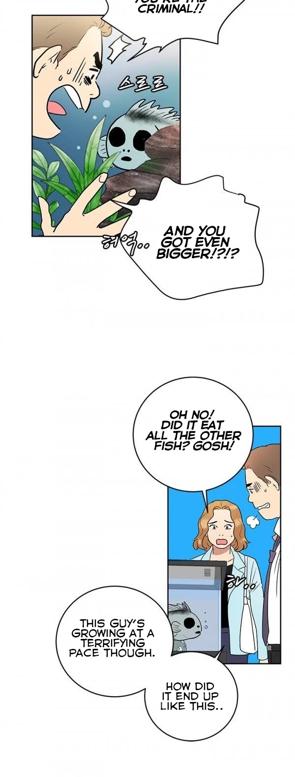 Shaman Girl Chapter 24 page 14 - Chapter 24: The Tale of the Human-Faced Fish.