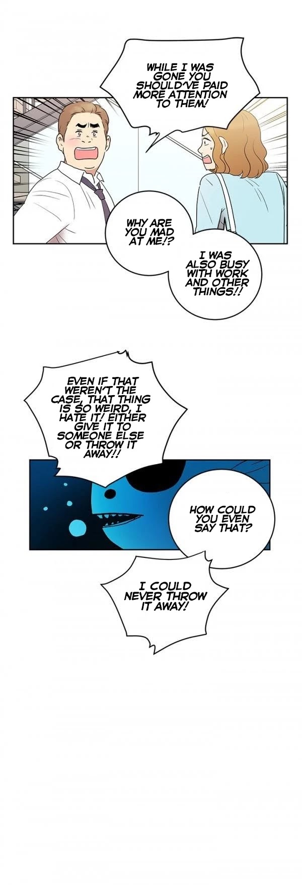 Shaman Girl Chapter 24 page 15 - Chapter 24: The Tale of the Human-Faced Fish.