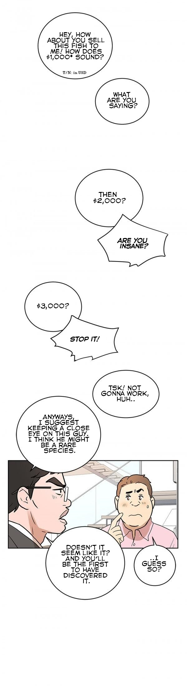 Shaman Girl Chapter 24 page 17 - Chapter 24: The Tale of the Human-Faced Fish.
