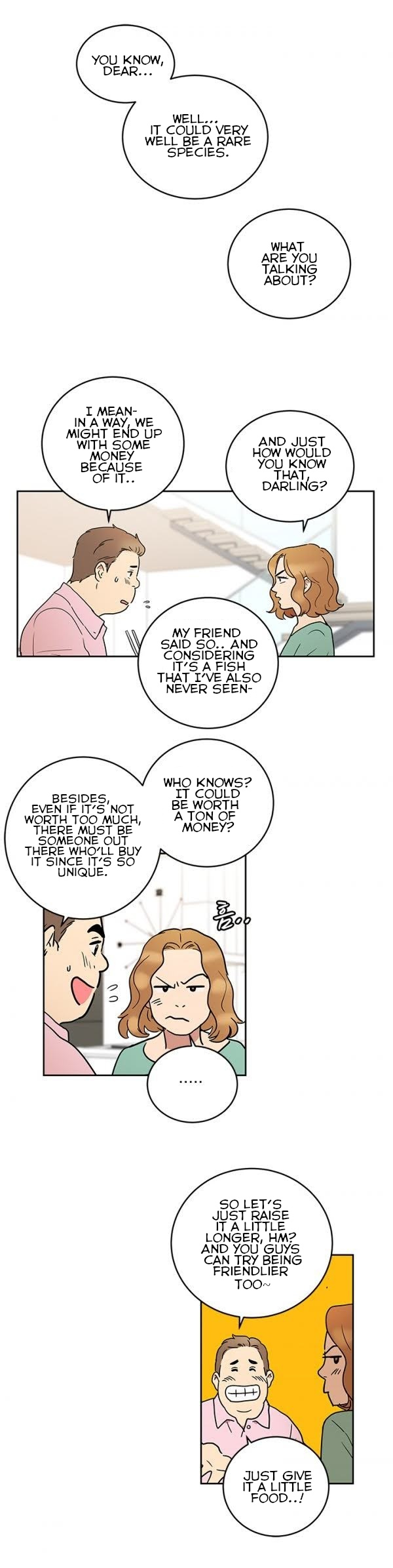 Shaman Girl Chapter 24 page 20 - Chapter 24: The Tale of the Human-Faced Fish.