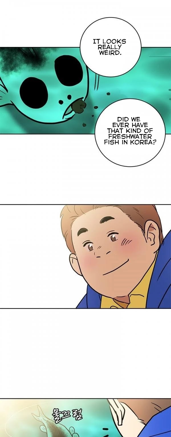 Shaman Girl Chapter 24 page 7 - Chapter 24: The Tale of the Human-Faced Fish.