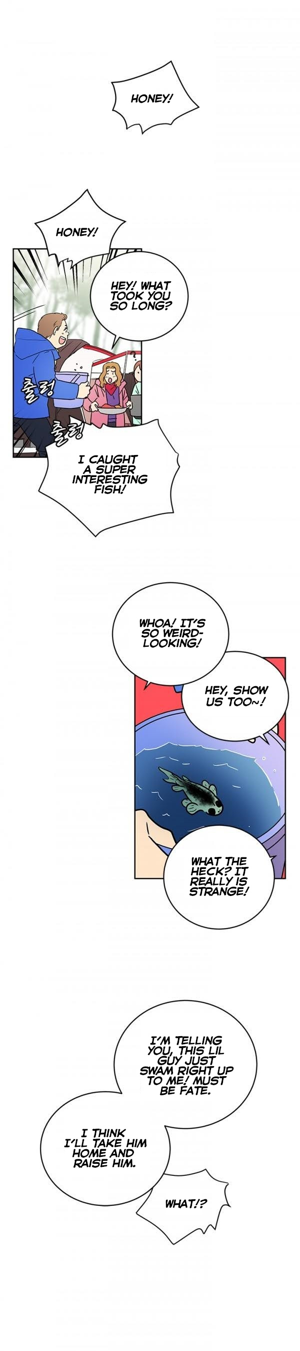 Shaman Girl Chapter 24 page 9 - Chapter 24: The Tale of the Human-Faced Fish.