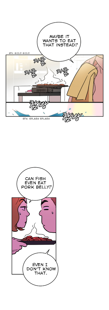 Shaman Girl Chapter 25 page 6 - Chapter 25: The Tale of the Human-Faced Fish Pt. 2