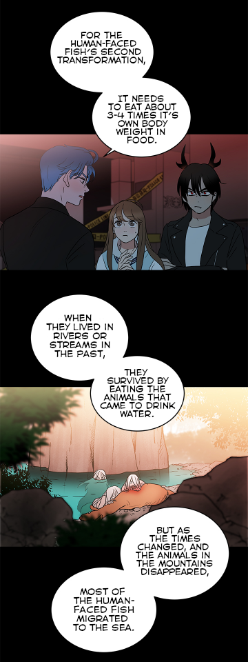 Shaman Girl Chapter 26 page 5 - Chapter 26: The Tale of the Human-Faced Fish Pt.3