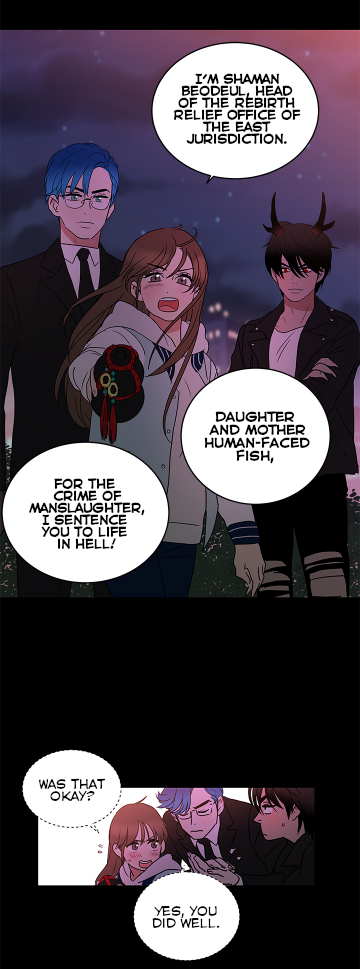 Shaman Girl Chapter 27 page 24 - Chapter 27: The Tale of the Human-Faced Fish Pt.4