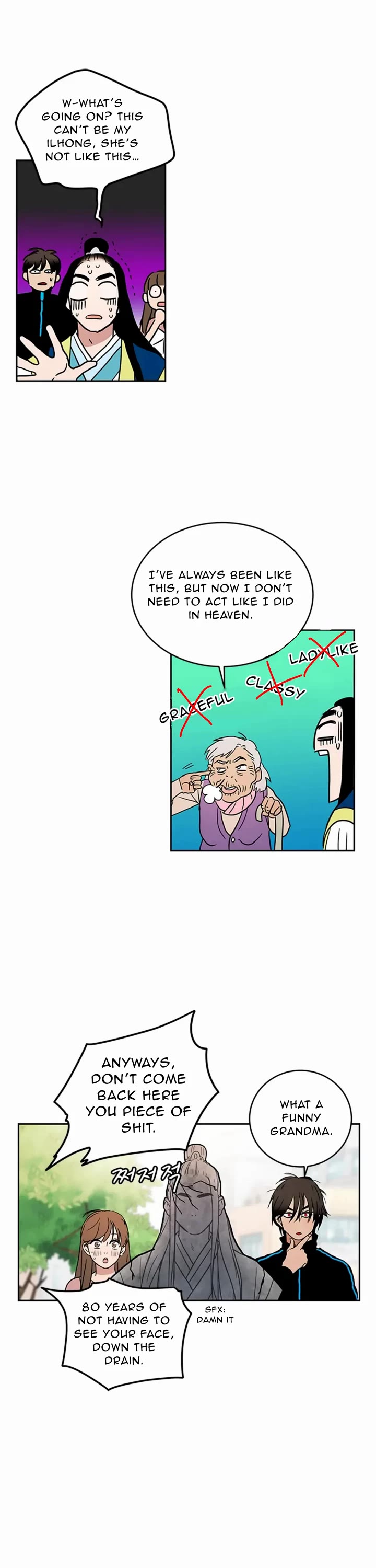 Shaman Girl Chapter 39 page 16 - Chapter 39: The Celestial Maiden Who Was Exiled 1