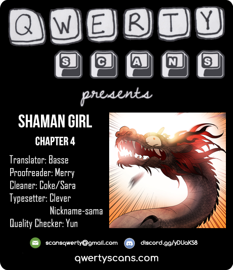 Shaman Girl Chapter 4 page 1 - Chapter 4: This Can't be Happening!