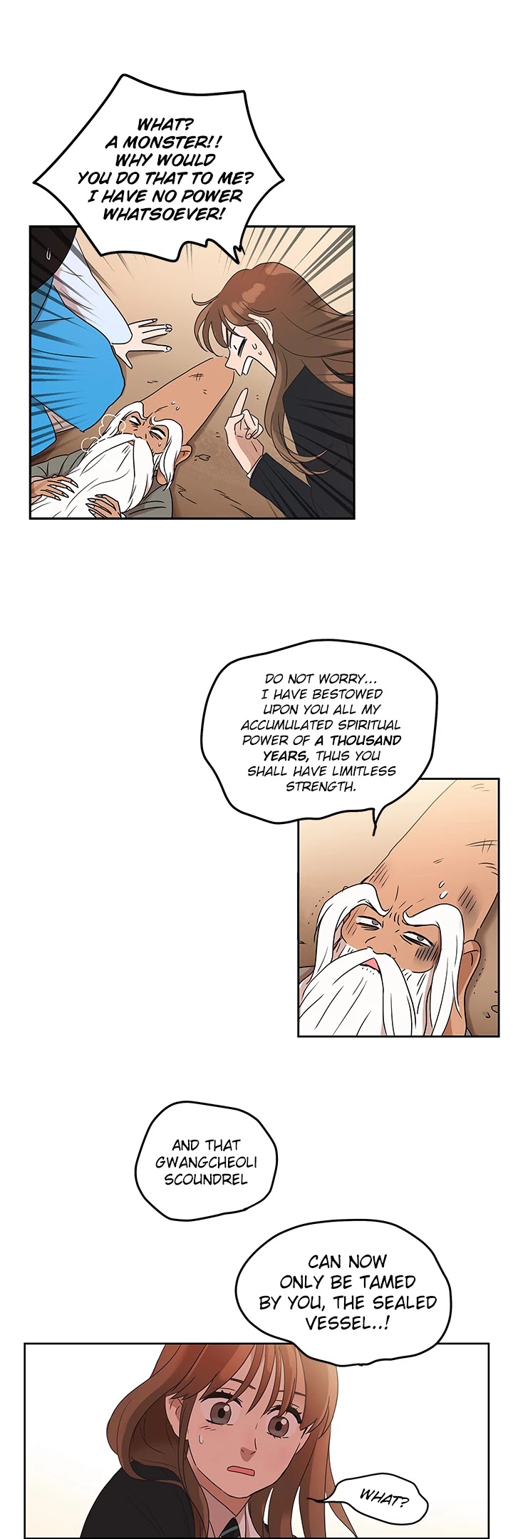 Shaman Girl Chapter 4 page 13 - Chapter 4: This Can't be Happening!