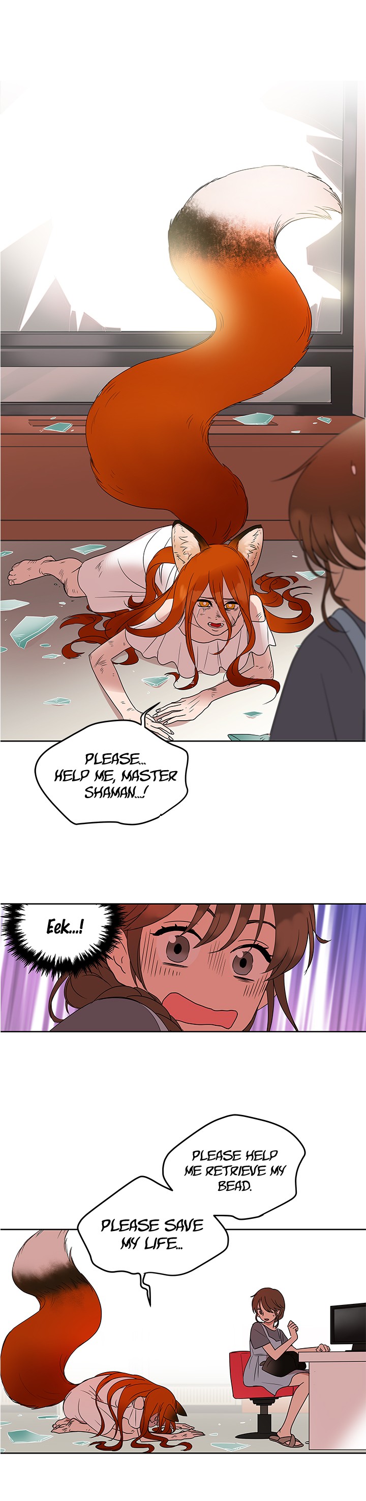 Shaman Girl Chapter 8 page 7 - Chapter 8: A Realtor who Realized the land After swallowing the Fox’s bead 3