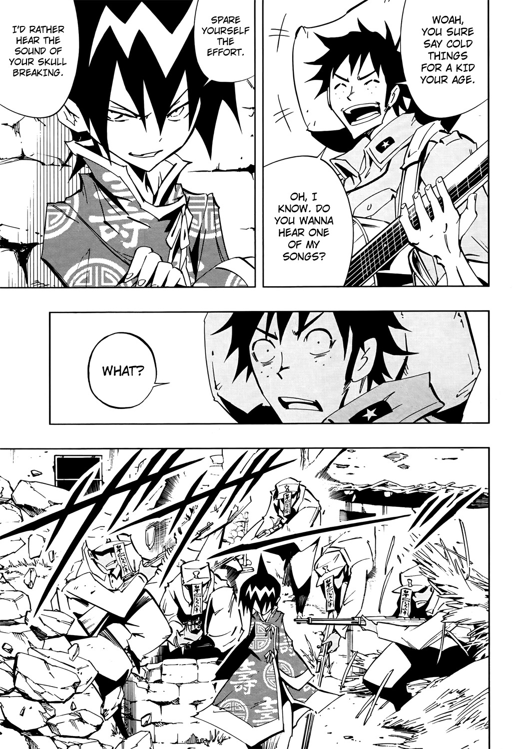 Shaman King 0 Chapter 2 page 14 - Chapter 2: Tears of The Ren