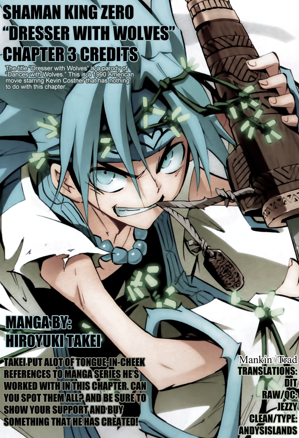 Shaman King 0 Chapter 3 page 1 - Chapter 3: Dresser with Wolves