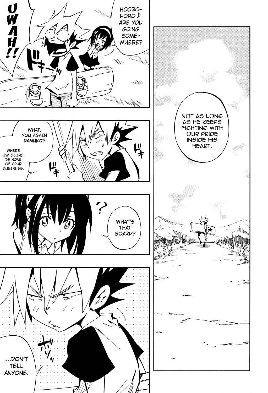 Shaman King 0 Chapter 3 page 13 - Chapter 3: Dresser with Wolves