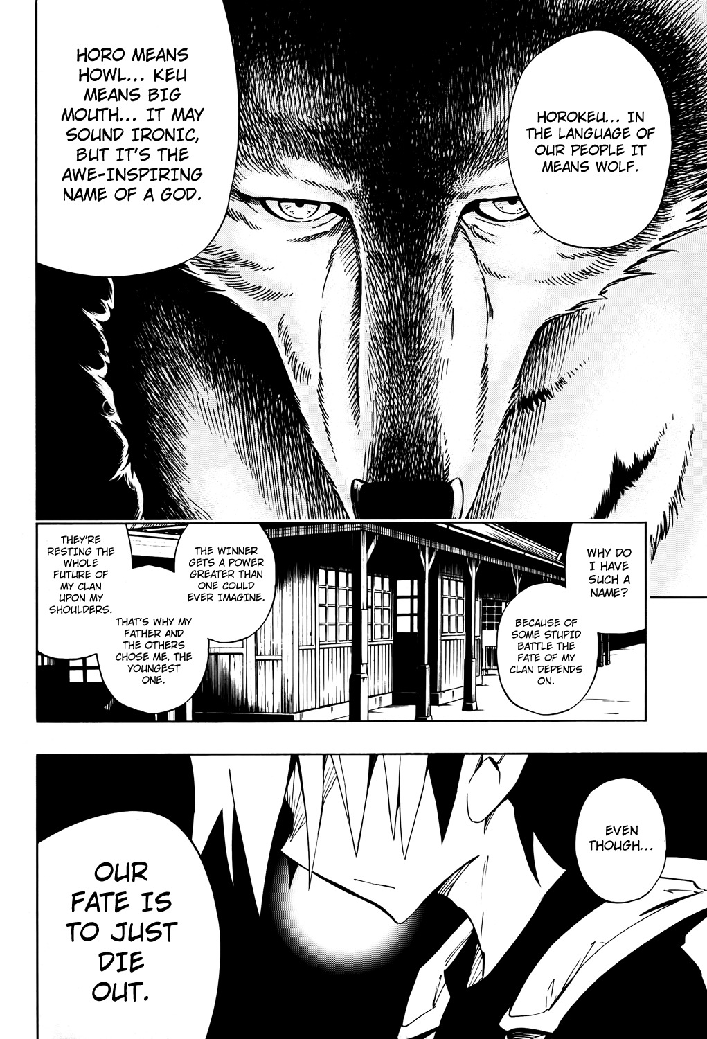 Shaman King 0 Chapter 3 page 26 - Chapter 3: Dresser with Wolves