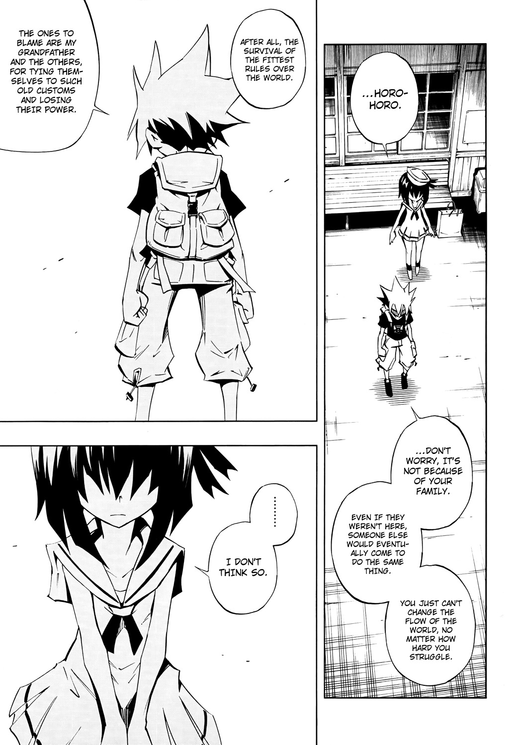 Shaman King 0 Chapter 3 page 27 - Chapter 3: Dresser with Wolves