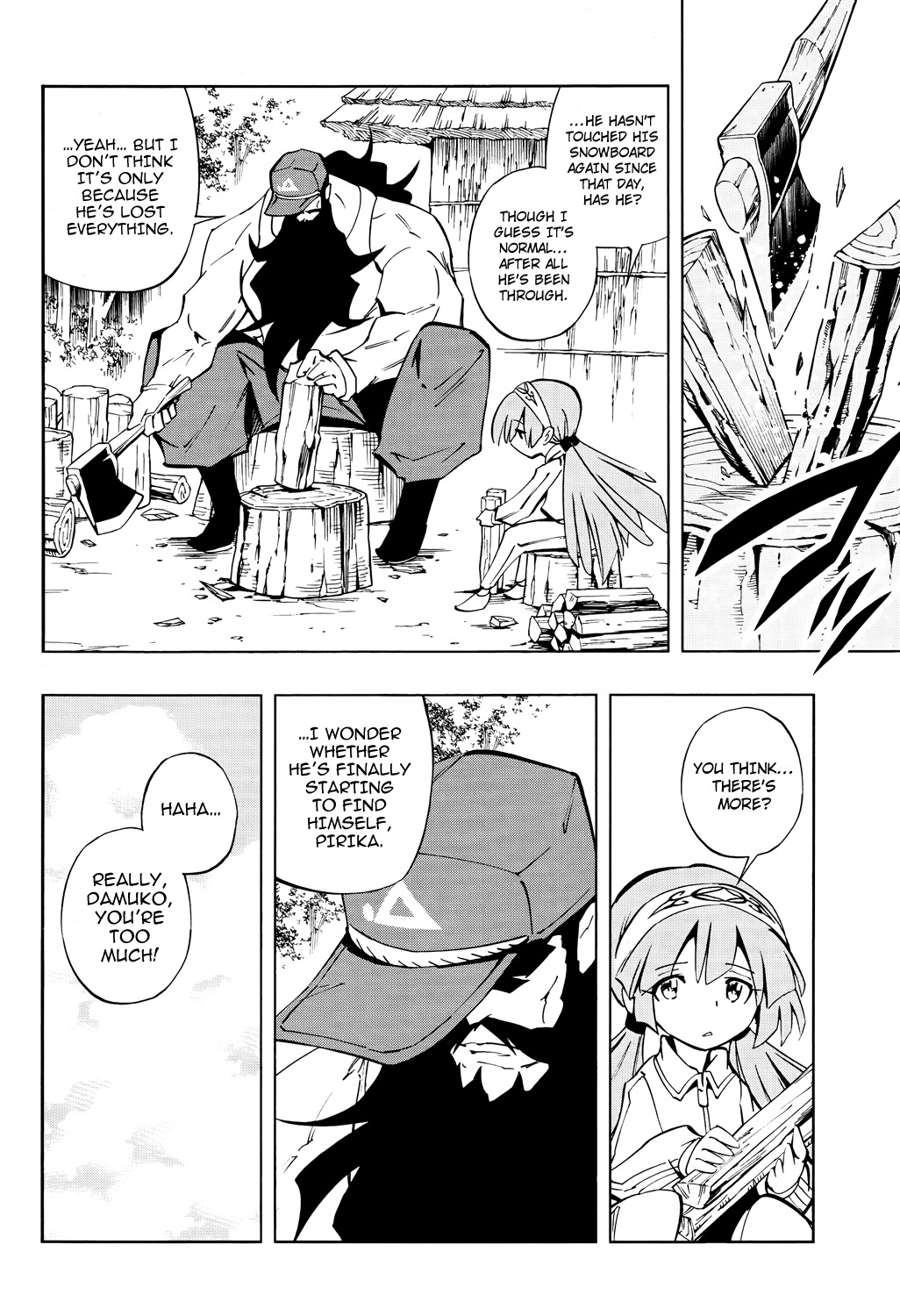 Shaman King 0 Chapter 3 page 34 - Chapter 3: Dresser with Wolves