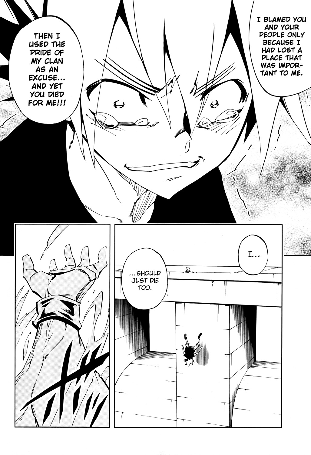 Shaman King 0 Chapter 3 page 38 - Chapter 3: Dresser with Wolves